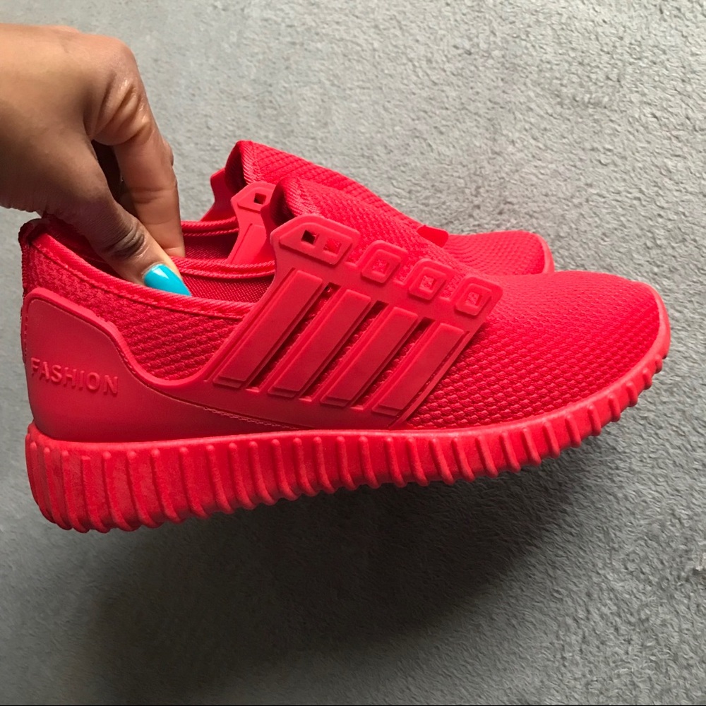 ❤️Red Lace Up Sneakers❤️